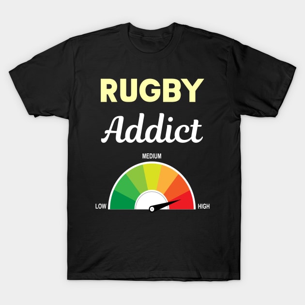 Addict Rugby T-Shirt by Hanh Tay